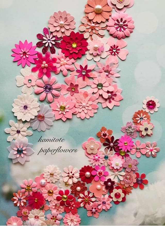 Pink Flowers Two Sizes
(1.5-2.5cm)